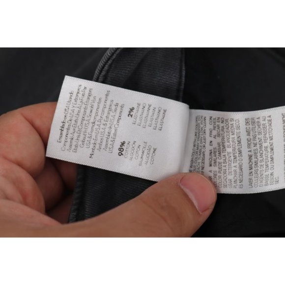 Mother Jeans Womens 26 Looker Ankle Fray Skinny Last Chance Saloon Stretch Crop - Picture 14 of 15